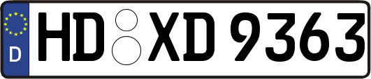 HD-XD9363
