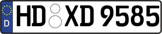 HD-XD9585