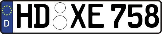 HD-XE758