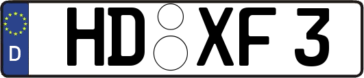 HD-XF3