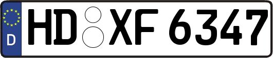 HD-XF6347