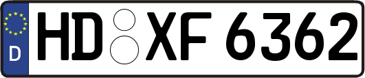 HD-XF6362