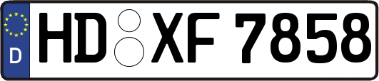 HD-XF7858