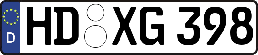 HD-XG398
