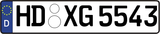 HD-XG5543