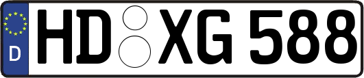 HD-XG588