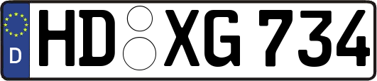 HD-XG734