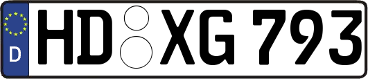 HD-XG793