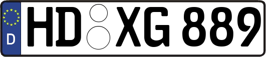 HD-XG889
