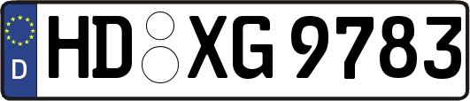 HD-XG9783