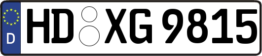 HD-XG9815