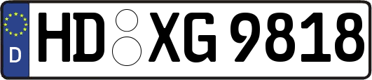 HD-XG9818