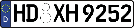 HD-XH9252