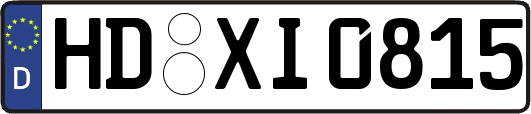 HD-XI0815