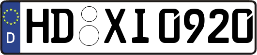 HD-XI0920