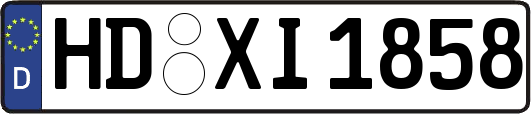 HD-XI1858