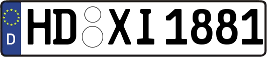HD-XI1881