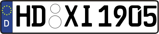 HD-XI1905
