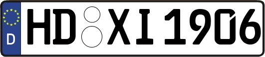 HD-XI1906