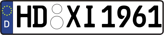 HD-XI1961