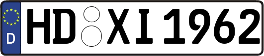 HD-XI1962