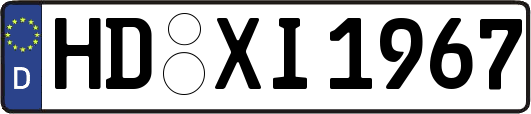 HD-XI1967