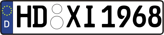 HD-XI1968