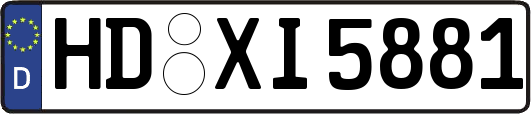 HD-XI5881