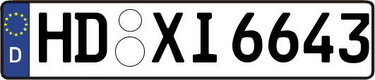 HD-XI6643