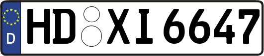 HD-XI6647