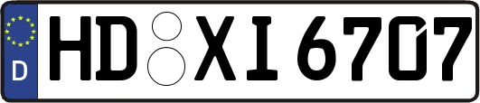 HD-XI6707