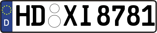 HD-XI8781