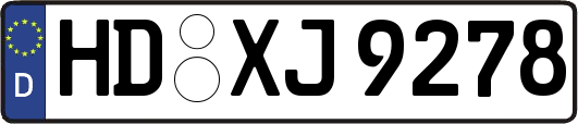 HD-XJ9278