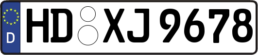 HD-XJ9678