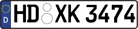 HD-XK3474