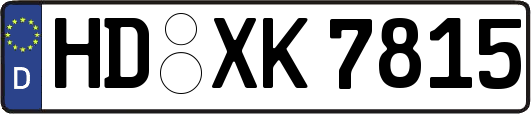 HD-XK7815
