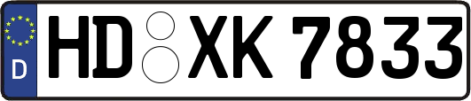 HD-XK7833