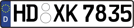 HD-XK7835