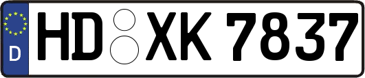 HD-XK7837
