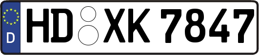 HD-XK7847