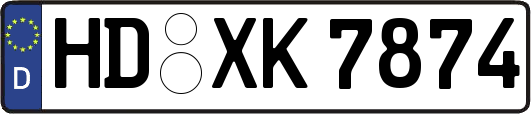 HD-XK7874