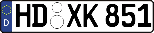 HD-XK851