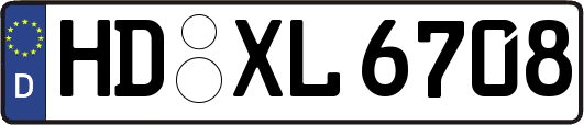 HD-XL6708