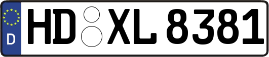 HD-XL8381