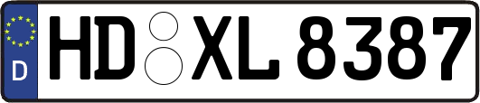 HD-XL8387
