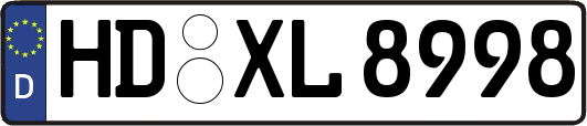 HD-XL8998