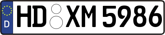 HD-XM5986