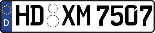 HD-XM7507