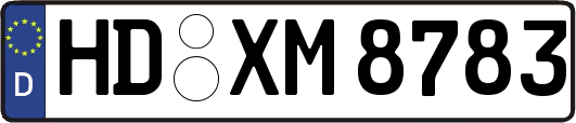 HD-XM8783