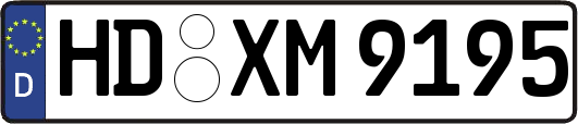 HD-XM9195